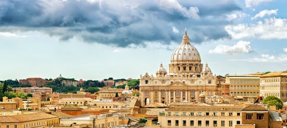 St. Peter’s Basilica dome to underground grottos private tour